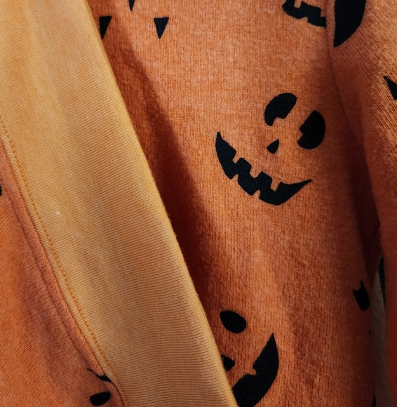 Wildfox Kids Pumpkin Smiles Baggy Beach Jumper Sz M 7/8 - Picture 4 of 6
